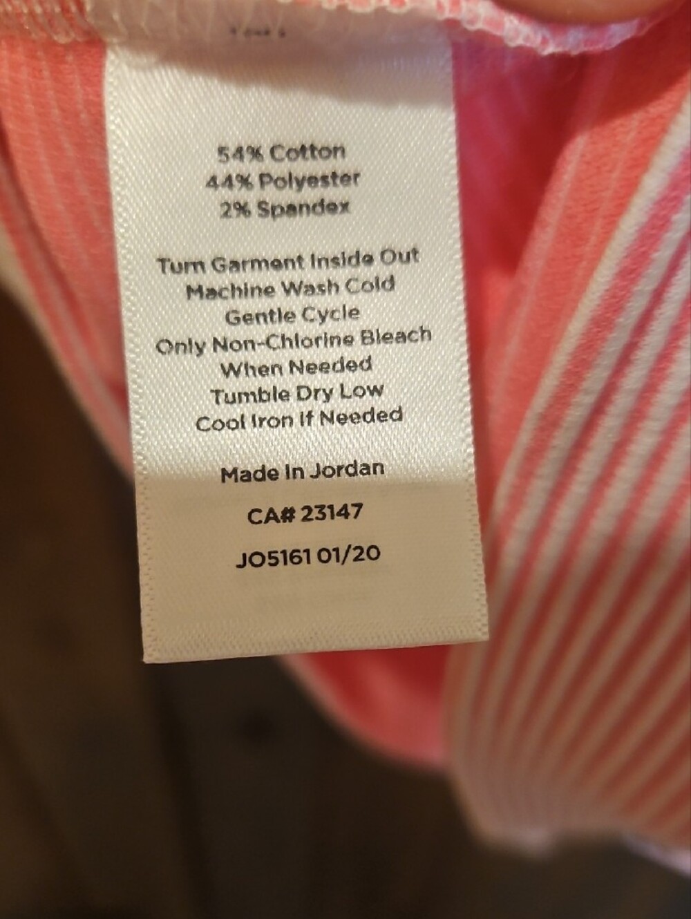 Talbots Pink Ruffle V-Neck Sheath Dress - Picture 5 of 5